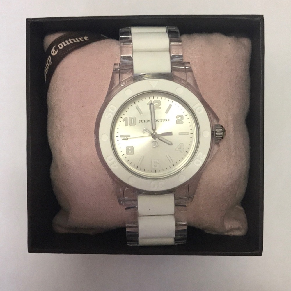 Juicy Couture White Sports Watch NEVERWORN